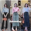Áo sơ mi dài tay thô mềm Vyva dáng basic, túi ngực, siêu xinh SM01 - giảm giá 20% 2