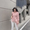 Áo sơ mi dài tay unisex trơn dáng rộng 1 túi ulzzang Giá chỉ 79.000 VND 3