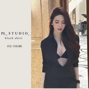 Áo Sơ Mi Đen Cơ Bản Chất Thô Tre Ít Nhăn P.L.STUDIO S01 - Giá 315.000₫ Giảm 22% 3 Áo Sơ Mi Đen Cơ Bản Chất Thô Tre Ít Nhăn P.L.STUDIO S01 - Giá 315.000₫ Giảm 22% 3