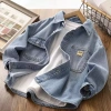 Áo Sơ Mi Denim Bé Trai Dài Tay, Cardigan Mỏng Mùa Xuân Thu - Giá 219.565₫
