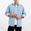 Áo sơ mi denim dài tay nam LADOS-18.159 vải mềm mịn, màu bụi bặm, form basic - Giá 272.000 VND 6