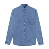 Áo sơ mi denim dài tay nam LADOS-18.159 vải mềm mịn, màu bụi bặm, form basic - Giá 272.000 VND 8