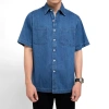 Áo sơ mi denim LADOS-18.163 vải jean mềm mát, dễ phối streetwear Hàn Quốc - 253k 9