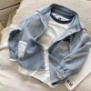 Áo sơ mi denim nhẹ bé trai 2-6 tuổi mùa thu, nhiệt đới thoáng mát, thân thiện môi trường 163.044 VND 5