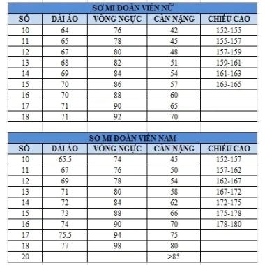 Áo sơ mi đoàn tay dài cộc nam nữ Thêu logo sắc nét giá ưu đãi 125k 3 Áo sơ mi đoàn tay dài cộc nam nữ Thêu logo sắc nét giá ưu đãi 125k 3