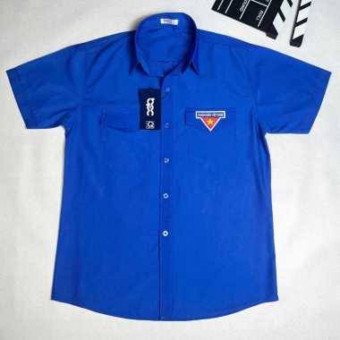 Áo sơ mi đoàn tay dài cộc nam nữ Thêu logo sắc nét giá ưu đãi 125k 5 Áo sơ mi đoàn tay dài cộc nam nữ Thêu logo sắc nét giá ưu đãi 125k 5