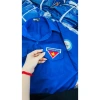 Áo sơ mi đoàn tay dài cộc nam nữ Thêu logo sắc nét giá ưu đãi 125k 6
