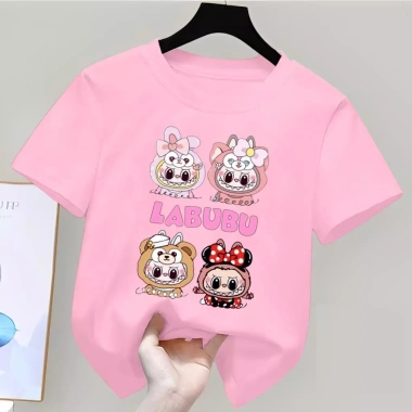 Áo Sơ Mi Gái Trẻ Em In DTF Vải Thun Trắng Siêu Mềm Thoải Mái Giá 143.332 VND