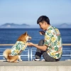 Áo sơ mi Hawaii cho thú cưng – Shiba Inu, Golden Retriever, mèo trắng 295.797 VND