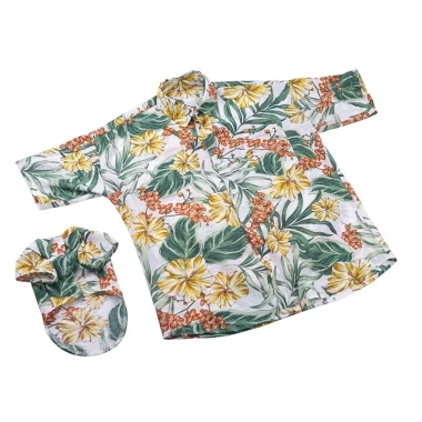 Áo sơ mi Hawaii cho thú cưng – Shiba Inu, Golden Retriever, mèo trắng 295.797 VND 3