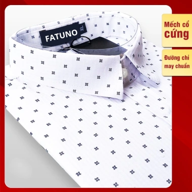 Áo sơ mi họa tiết chấm bi gấp hộp, vải cao cấp chống nhăn, phong cách Hàn Quốc trẻ trung - chỉ 179.000đ