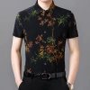 Áo Sơ Mi Ice Silk Tay Ngắn Hoa Rồng Retro - Mùa Hè 9.212 Tây Tạng Giá Ưu Đãi 217k 16