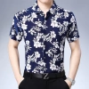Áo Sơ Mi Ice Silk Tay Ngắn Hoa Rồng Retro - Mùa Hè 9.212 Tây Tạng Giá Ưu Đãi 217k 17