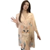 Áo sơ mi in lụa mùa hè nữ – Đồ ngủ mát mẻ, thời trang 83.999đ - Bubblu12.vn 5