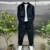 Áo sơ mi Jacquard ba chiều và bộ đồ thể thao mùa thu - Giá ưu đãi 277,068 VND 5