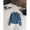 Áo sơ mi Jean denim dài tay thêu họa tiết, túi tiện lợi, giá 320k - hàng Quảng Châu 3