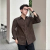 Áo sơ mi kẻ sọc nam cao cấp COLOSSUS A38 - Dạ mềm, đứng form, chống nhăn, thích hợp đi làm, đi chơi, đi biển - 2.025 2