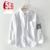 Áo sơ mi kẻ tay kaki cao cấp Năm-JE - Nam nữ đẹp, giá chỉ 219.000₫ 2
