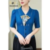 Áo sơ mi ký giả nữ công sở cao cấp ROSE BLACK - Xước Hàn dày dặn, co dãn nhẹ, không bai không xù, giảm còn 386.100₫ 2