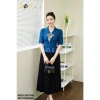 Áo sơ mi ký giả nữ công sở cao cấp ROSE BLACK - Xước Hàn dày dặn, co dãn nhẹ, không bai không xù, giảm còn 386.100₫ 4