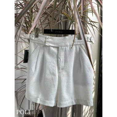 Áo sơ mi lenin sát nách POLI MAN trắng: Giá 520k, chất mềm thoáng mát, lịch lãm 4