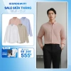 Áo sơ mi linen nam ICONDENIM tay dài Pale Wave form regular - Giá chỉ 319.000₫