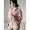 Áo sơ mi linen xước dáng đuôi tôm MihoHanoi - Thoáng mát, giá chỉ 205.000₫ 5