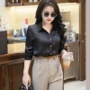 Áo sơ mi lụa dài tay OXATYL A025, vải đanh mịn, cổ V, giảm 18% - 285.000₫ 7
