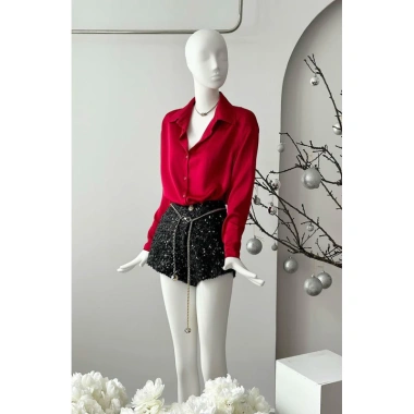 Áo sơ mi lụa Nhật cao cấp nữ công sở - Basic thanh lịch sang trọng, chỉ 218.000 VND 2