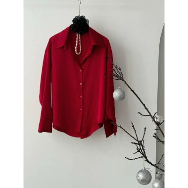 Áo sơ mi lụa Nhật cao cấp nữ công sở - Basic thanh lịch sang trọng, chỉ 218.000 VND 10