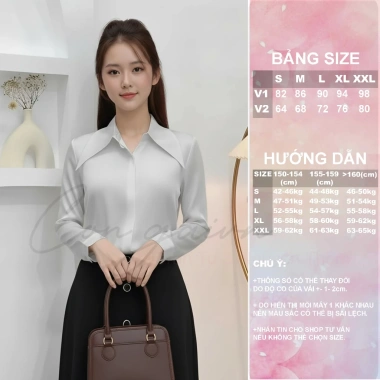 Áo sơ mi lụa SM-1 Congaivn - mềm mịn, mát da, sang trọng công sở, giá 210.000₫ 6