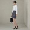 Áo sơ mi lụa tay bồng basic dài tay thanh lịch - Chilies Store 189k 7