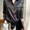 Áo sơ mi lụa trắng dài tay OXATYL M37 - Chữ in chìm thanh lịch, giảm giá 265.000 VND, giá gốc 325.950 VND 8
