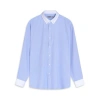 Áo sơ mi nam Bamboo ICONDENIM tay dài co dãn kẻ sọc dọc Regular fit - giá 390.000đ 2