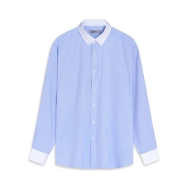 Áo sơ mi nam Bamboo ICONDENIM tay dài co dãn kẻ sọc dọc Regular fit - giá 390.000đ 2 Áo sơ mi nam Bamboo ICONDENIM tay dài co dãn kẻ sọc dọc Regular fit - giá 390.000đ 2