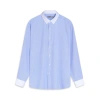 Áo sơ mi nam Bamboo ICONDENIM tay dài co dãn kẻ sọc dọc Regular fit - giá 390.000đ 10