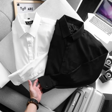 Áo sơ mi nam big size tay ngắn và dài có túi, size 70-140kg, giảm giá chỉ 191,099₫ 4 Áo sơ mi nam big size tay ngắn và dài có túi, size 70-140kg, giảm giá chỉ 191,099₫ 4