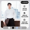 Áo sơ mi nam button down dài tay LADOS-8.165 lụa cao cấp cufflink, lịch lãm 190k