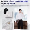 Áo sơ mi nam button down dài tay LADOS-8.165 lụa cao cấp cufflink, lịch lãm 190k 5
