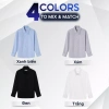 Áo sơ mi nam button down dài tay LADOS-8.165 lụa cao cấp cufflink, lịch lãm 190k 8
