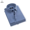 Áo sơ mi nam button down xanh tím ADINO vải bamboo sợi tre slimfit công sở trẻ trung Giá chỉ 399.000₫