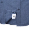 Áo sơ mi nam button down xanh tím ADINO vải bamboo sợi tre slimfit công sở trẻ trung Giá chỉ 399.000₫ 4