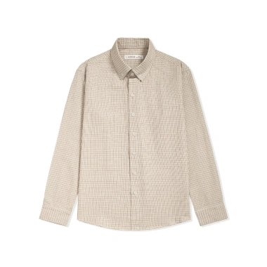Áo sơ mi nam Caro Style LADOS-8.184 vải thô cotton, siêu thấm hút mồ hôi, giữ form chuẩn, lịch lãm 262k