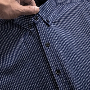 Áo sơ mi nam Caro Style LADOS-8.184 vải thô cotton, siêu thấm hút mồ hôi, giữ form chuẩn, lịch lãm 262k