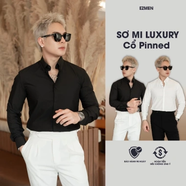 Áo sơ mi nam cổ Pinned Season 1 sang trọng lịch lãm - giảm giá 276.000 VND