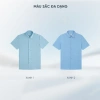 Áo sơ mi nam cộc tay thun lạnh TQQ SMK03C màu xanh, co giãn tốt, kẻ ô cổ điển công sở - Giá chỉ 479.700₫ 8