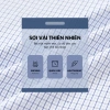 Áo sơ mi nam công sở Anton Somianton xanh dương dài tay, kẻ caro trắng xanh, cotton, 380k 6