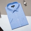 Áo Sơ Mi Nam Công Sở Anton Xanh Dương Cotton Họa Tiết In - Giá Ưu Đãi 380k