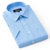 Áo Sơ Mi Nam Công Sở Anton Xanh Dương Cotton Họa Tiết In - Giá Ưu Đãi 380k 10