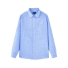 Áo Sơ Mi Nam Công Sở Anton Xanh Dương In Chìm Cotton - Giá 380k Giảm Đặc Biệt 2